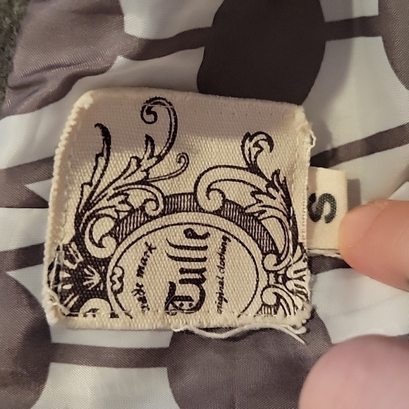 TULLE small baby doll style grey coat - Picture 5 of 7